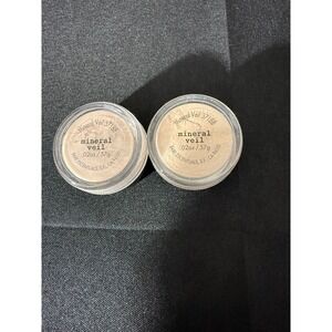 Set of 2 bareMinerals Mineral Veil 0.57g / 0.02oz each RARE HTF 37188